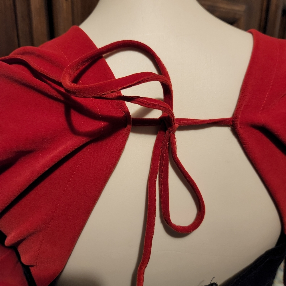 Velvet Corset Top - Picture 4 of 6